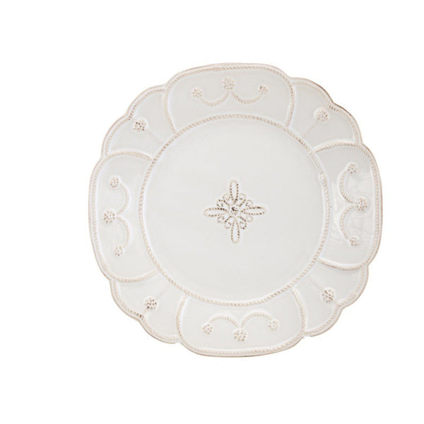 Juliska Jardins du Monde Whitewash Dessert/Salad Plate
