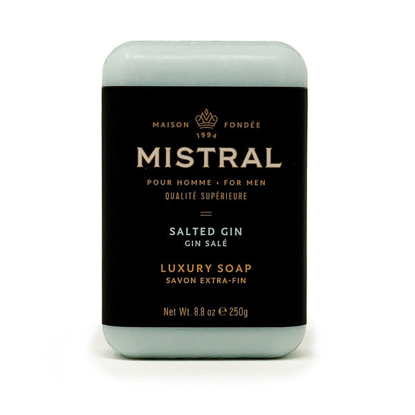 Mistral Men's Salted Gin Bar Soap