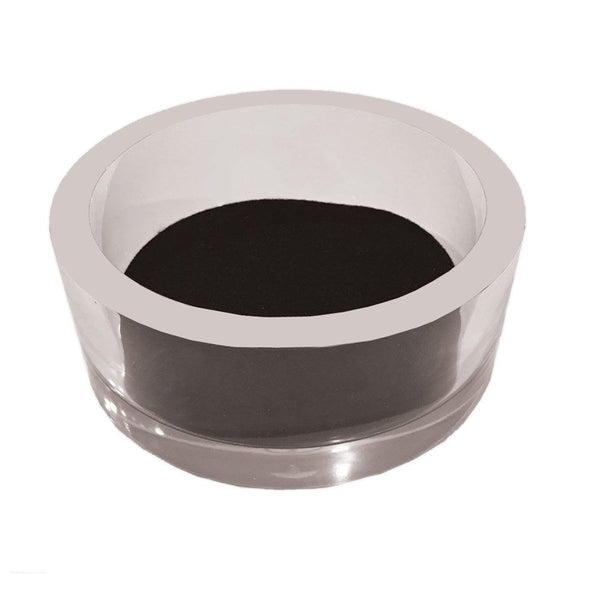 Caspari Acrylic Wine Bottle Coaster Clear