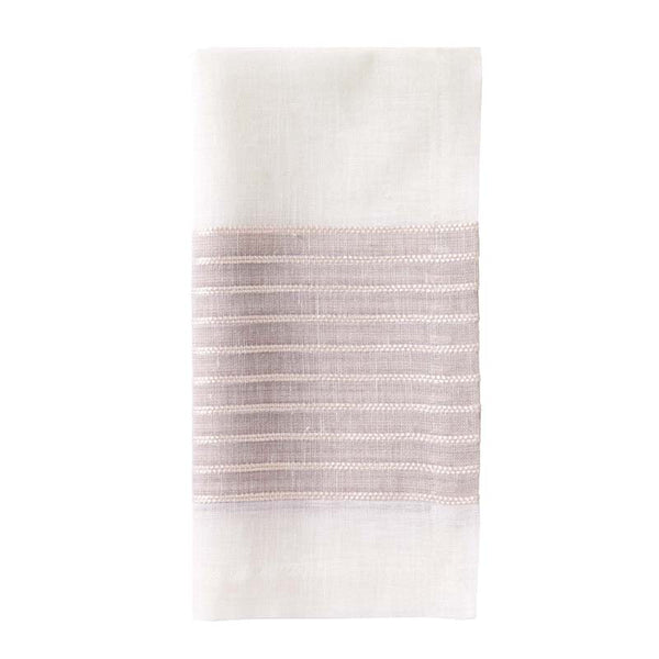 Bodrum Tuxedo Tan Napkins S/4