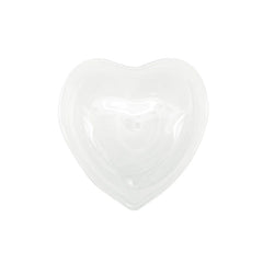 Mariposa Alabaster White Heart Plate