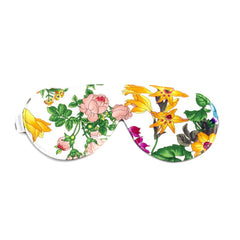 Elizabeth W. Floral Blush Sleep Mask