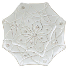 Juliska Jardins du Monde Whitewash Alcazar Dessert/Salad Plate