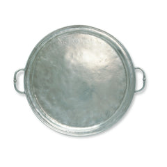 Match Round Large Tray W/Handles