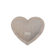 Elizabeth W. Lavender Heart Sachet - Natural