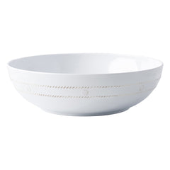 Juliska Al Fresco Berry & Thread Melamine Whitewash Serving Bowl